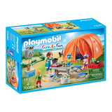 Playmobil Family Fun Family Camping Trip Building Set 70089 - Radar Toys