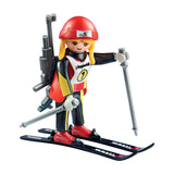 Playmobil Family Fun Female Biathlete Building Set 9287 - Radar Toys
