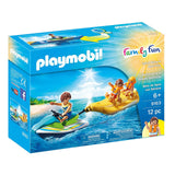 Playmobil Family Fun Island Banana Boat Ride Building Set 9163 - Radar Toys