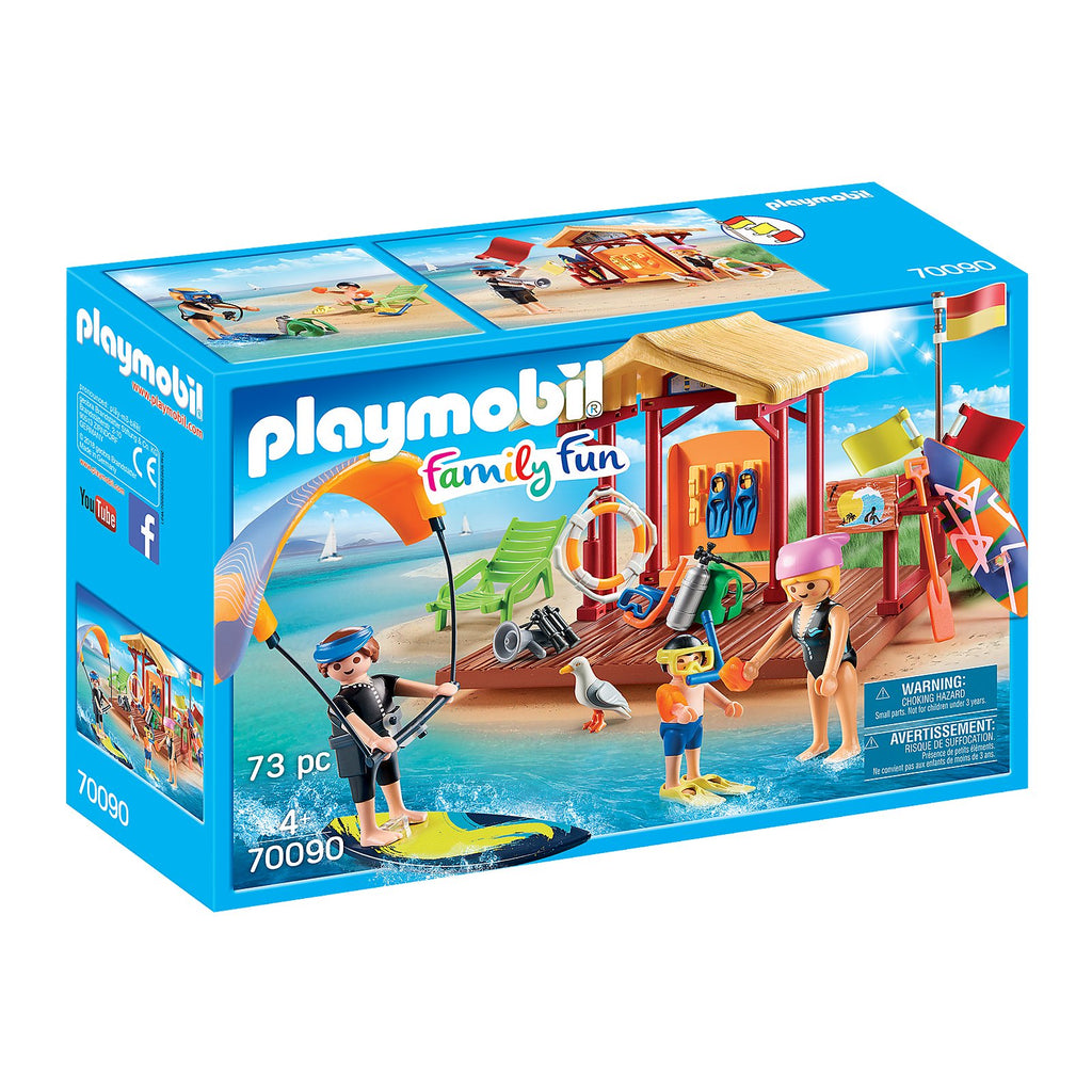 Playmobil Family Fun Water Sports Lesson Building Set 70090 - Radar Toys