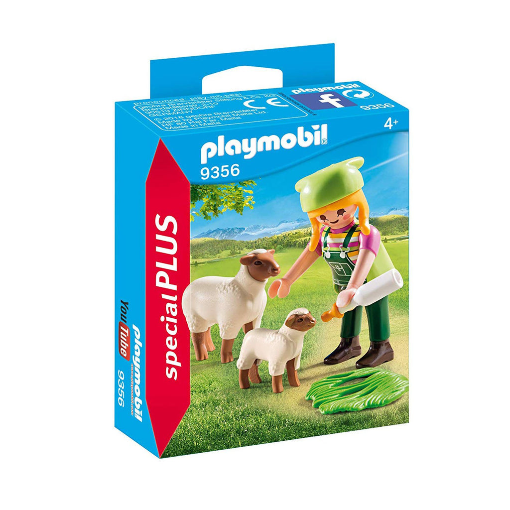 Playmobil Farmer With Sheep Building Set 9356 - Radar Toys