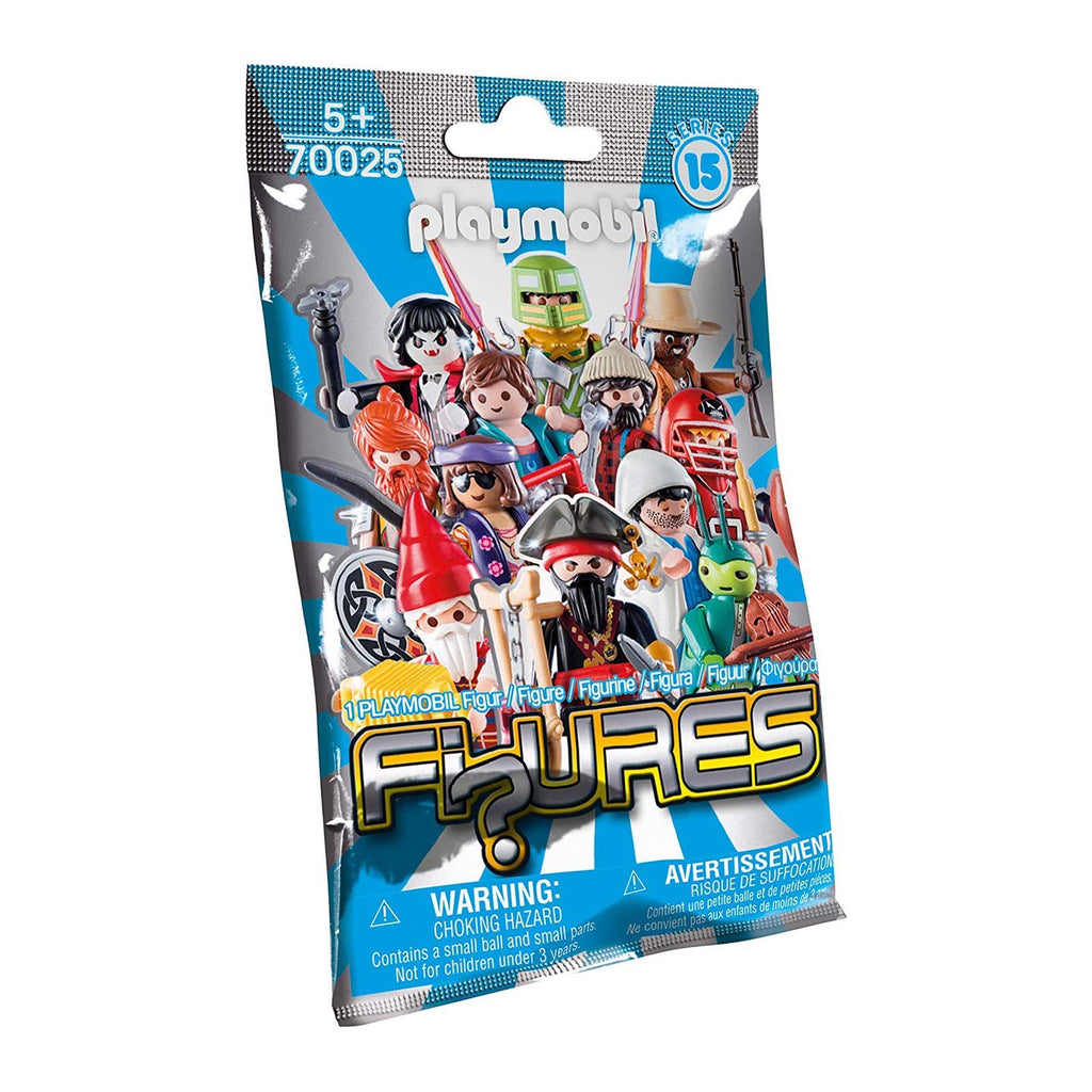 Playmobil Figures Series 15 Blue Blind Bag Figure Set 70025 - Radar Toys