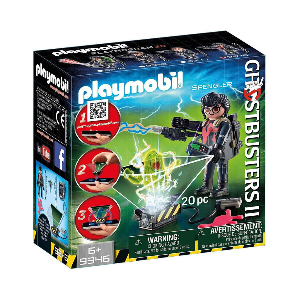 Playmobil Ghostbusters II Egon Spengler Building Set 9346 - Radar Toys