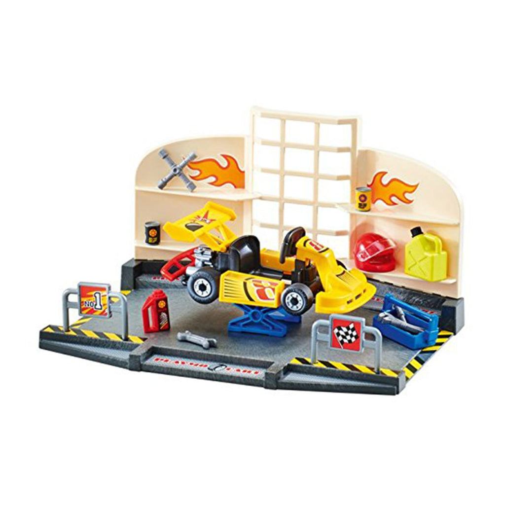 Playmobil Go-Kart Workshop Building Set 9827 - Radar Toys