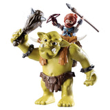 Playmobil Knights Giant Troll With Dwarf Fighter Building Set 9343 - Radar Toys
