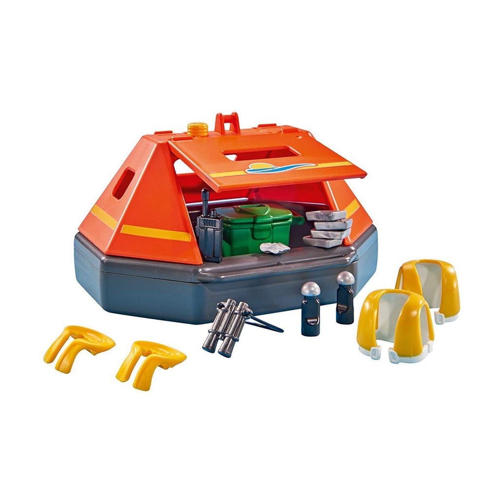 Playmobil Life Raft Building Set 6552 - Radar Toys