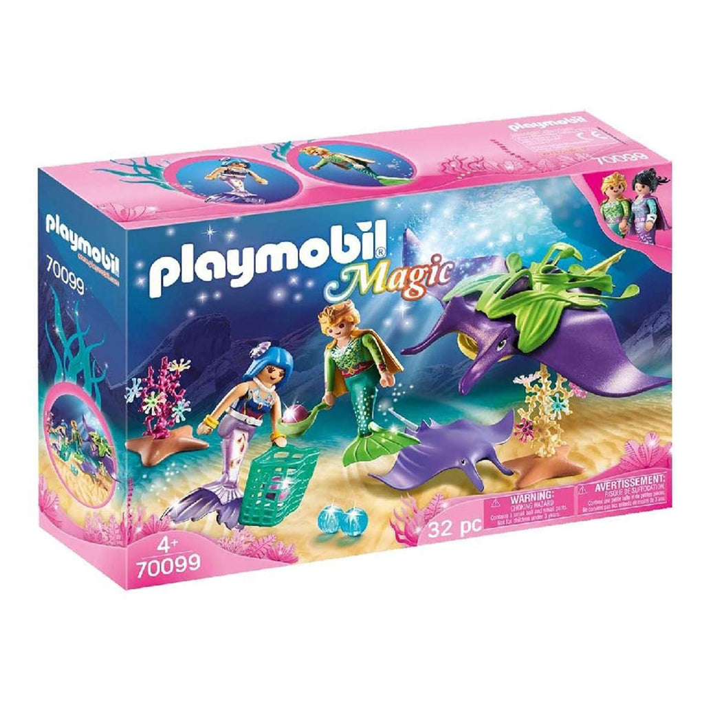 Playmobil Magic Pearl Collections With Manta Ray Building Set 70099 - Radar Toys