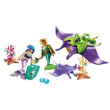 Playmobil Magic Pearl Collections With Manta Ray Building Set 70099 - Radar Toys