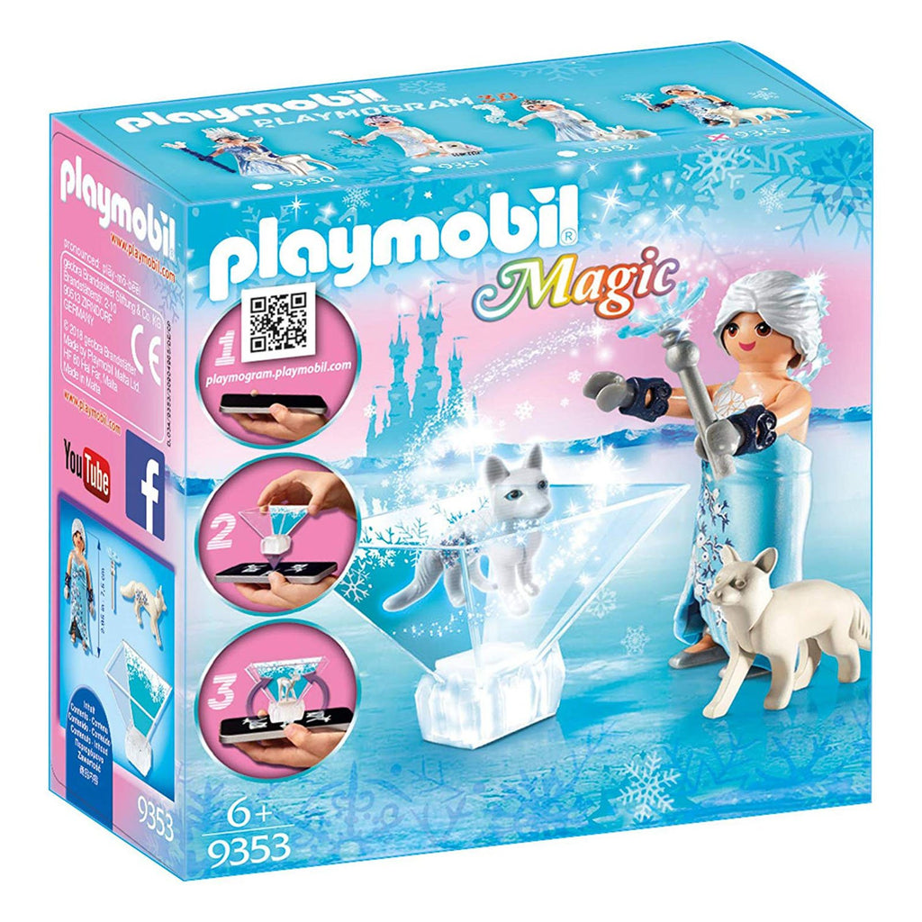 Playmobil Magic Winter Blossom Princess Building Set 9353 - Radar Toys