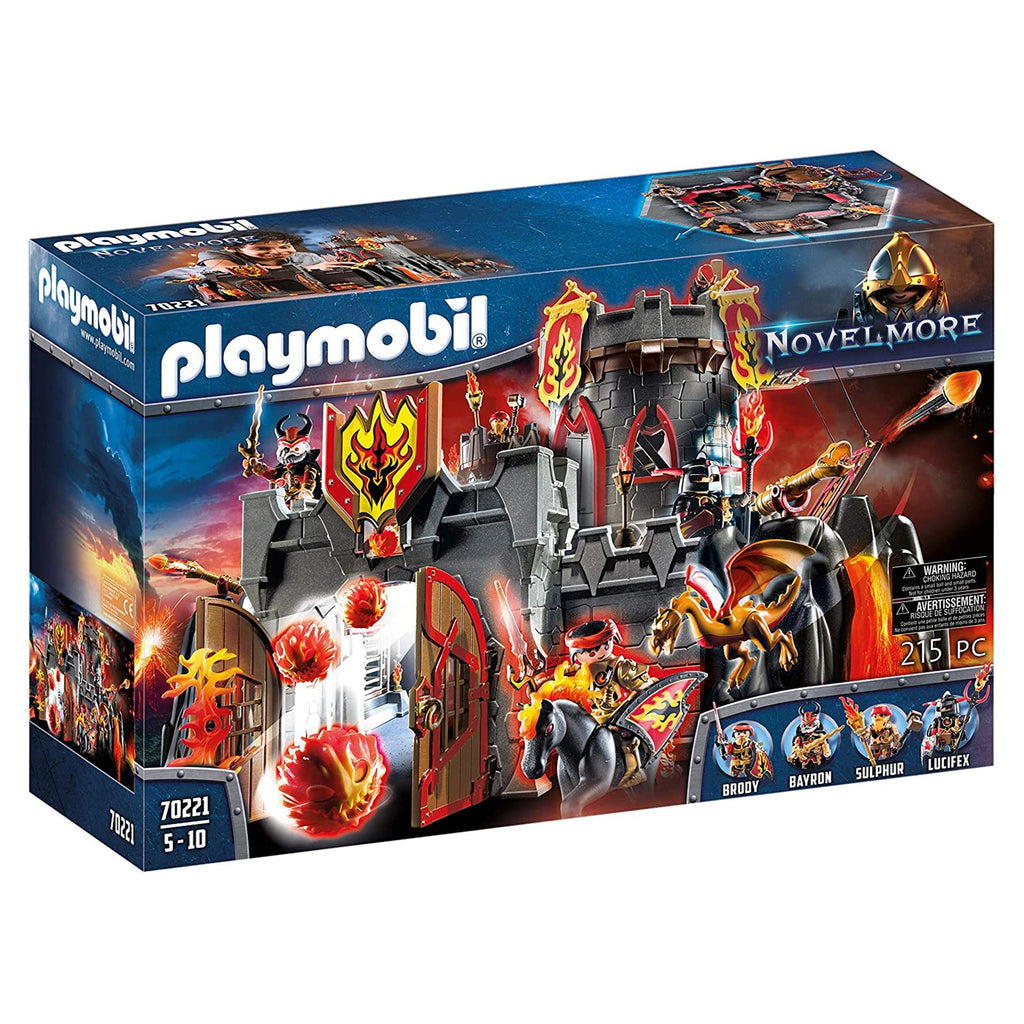 Playmobil Novelmore Burnham Raiders Fortress Building Set 70221 - Radar Toys