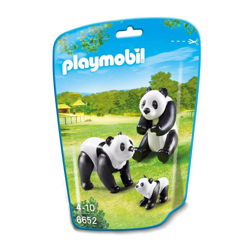 Playmobil Panda Family Building Set 6652 - Radar Toys