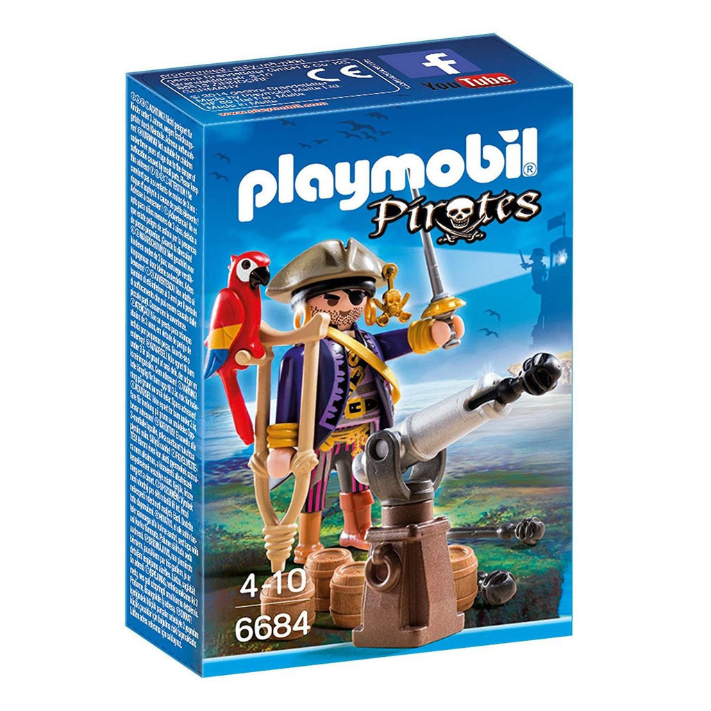 Playmobil Pirates Pirate Captain Building Set 6684 - Radar Toys
