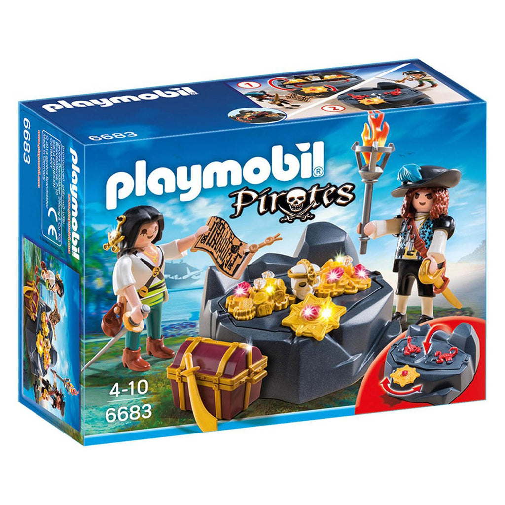 Playmobil Pirates Treasure Hideout Building Set 6683 - Radar Toys