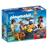 Playmobil Pirates Treasure Hideout Building Set 6683 - Radar Toys