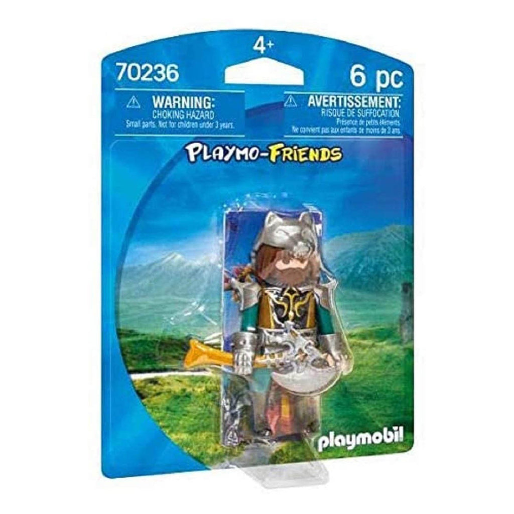 Playmobil Playmo-Friends Wolf Warrior Building Set 70236 - Radar Toys