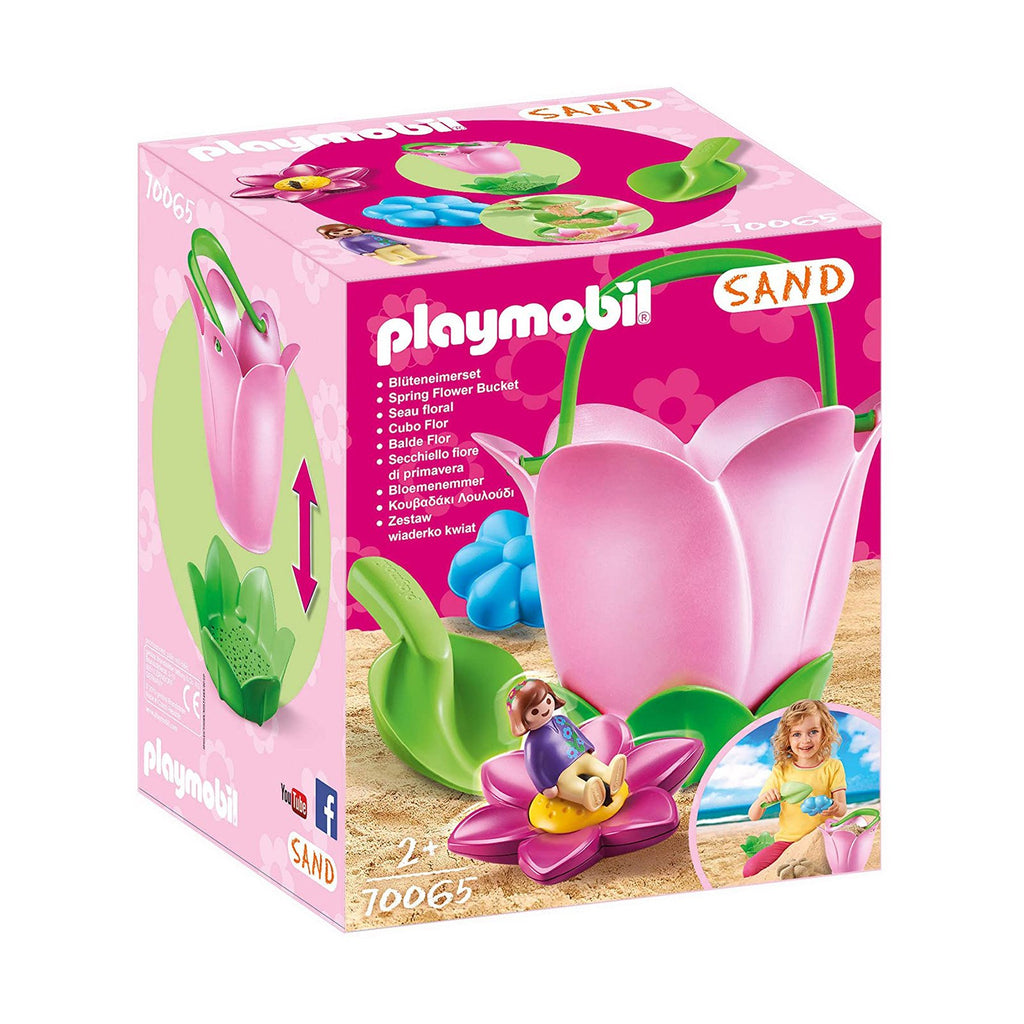 Playmobil Sand Spring Flower Bucket Building Set 70065 - Radar Toys