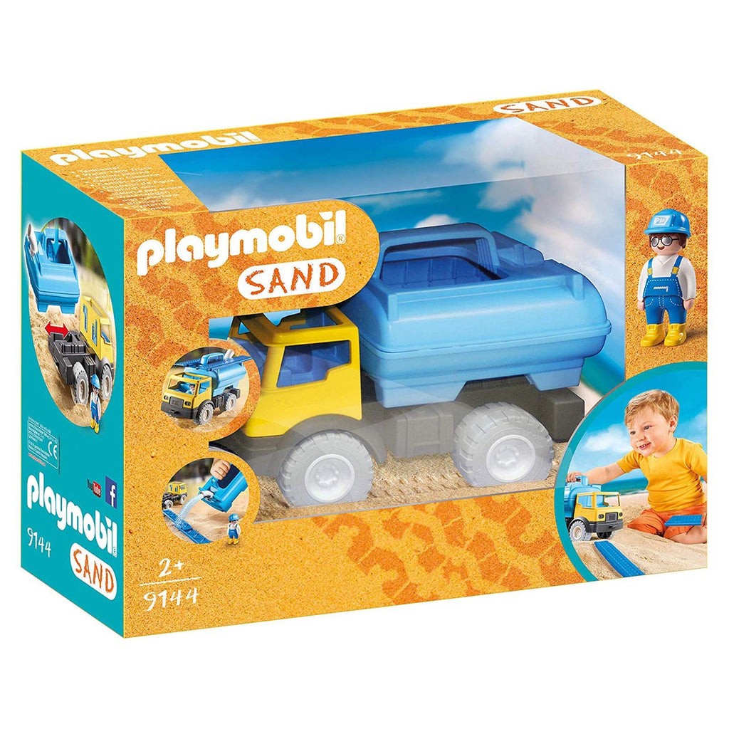 Playmobil Sand Water Tank Truck Building Set 9144 - Radar Toys