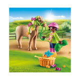Playmobil Special Plus Girl With Pony Building Set 70060 - Radar Toys