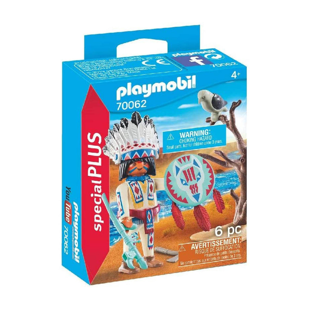 Playmobil Special Plus Native American Chief Building Set 70062 - Radar Toys