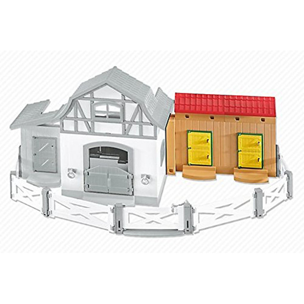 Playmobil Stable Extension For Pony Farm Building Set 6474 - Radar Toys