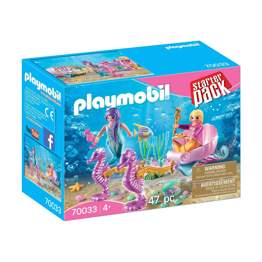 Playmobil Starter Pack Seahorse Carriage Building Set 70033 - Radar Toys