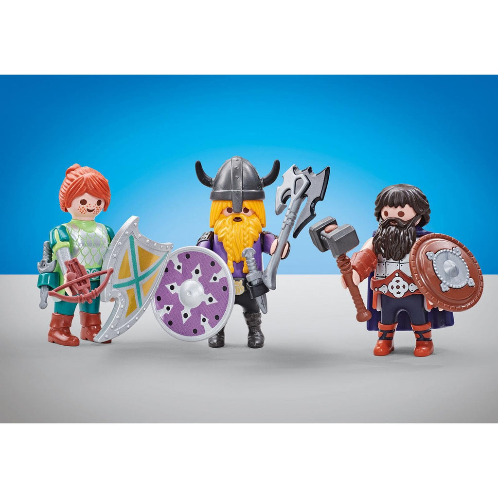 Playmobil Three Dwarf Fighters Building Set 6588 - Radar Toys