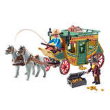 Playmobil Western Stagecoach Building Set 70013 - Radar Toys