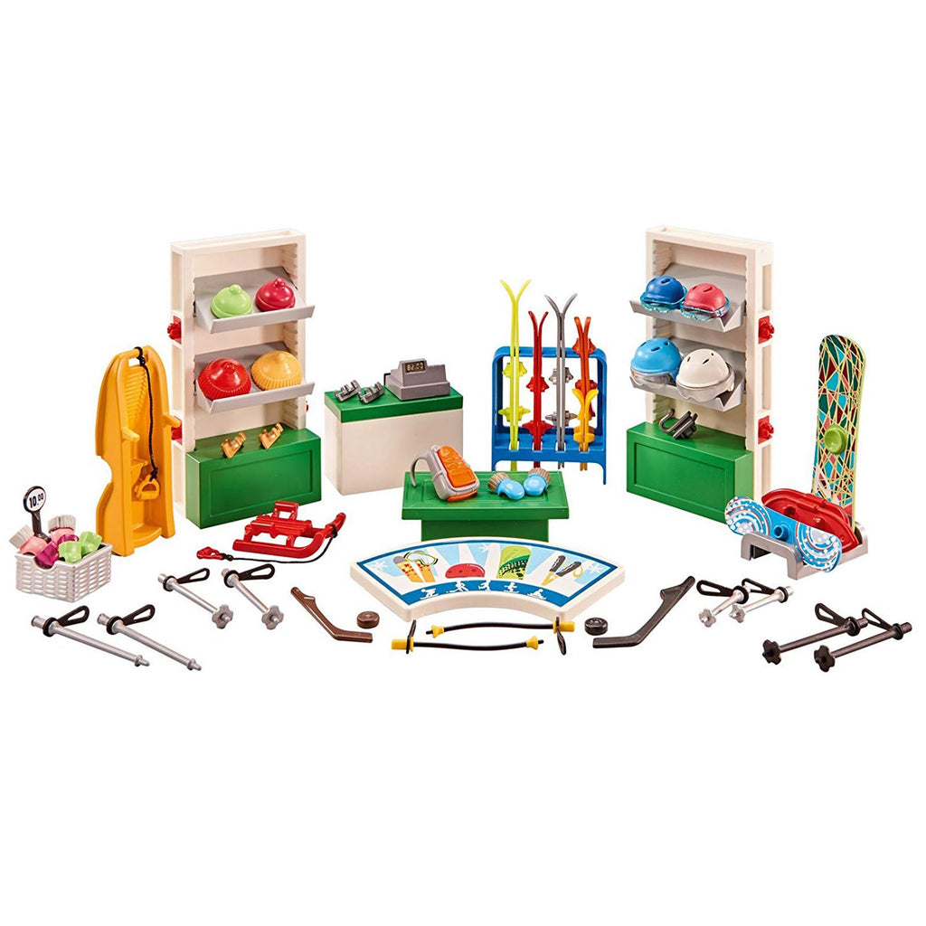 Playmobil Winter Sports Shop Building Set 6570 - Radar Toys