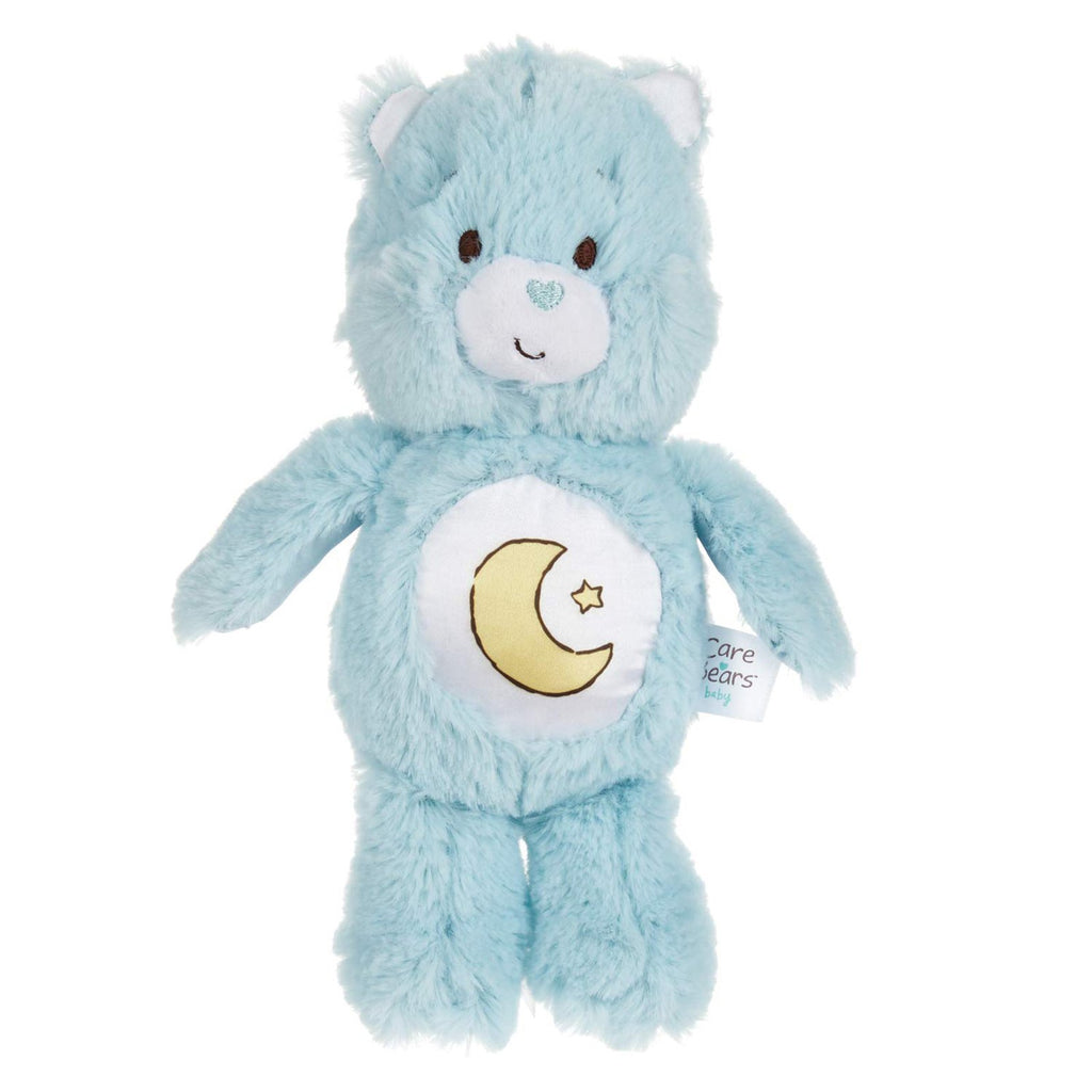 Care Bears Baby Bedtime Bear Blue Bean Bag Plush Rattle - Radar Toys