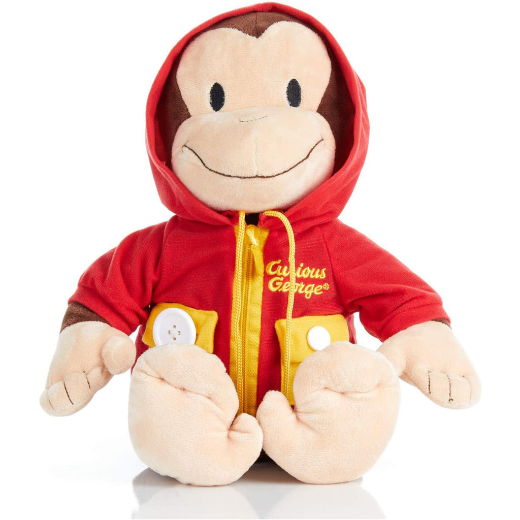 Curious George Learn To Dress 17 Inch Plush Figure - Radar Toys
