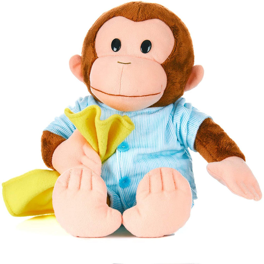 Curious George Pajamas 12 Inch Plush Figure - Radar Toys