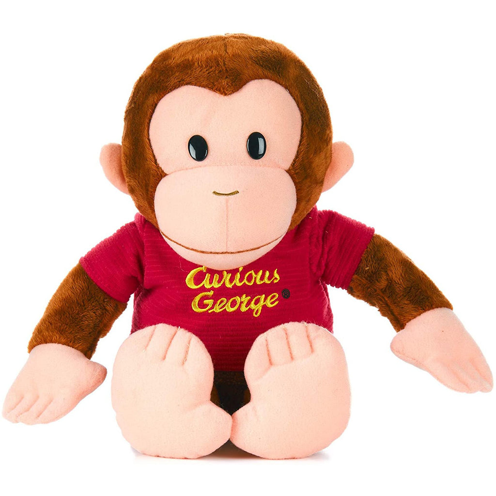 Curious George Red Shirt 12 Inch Plush Figure - Radar Toys