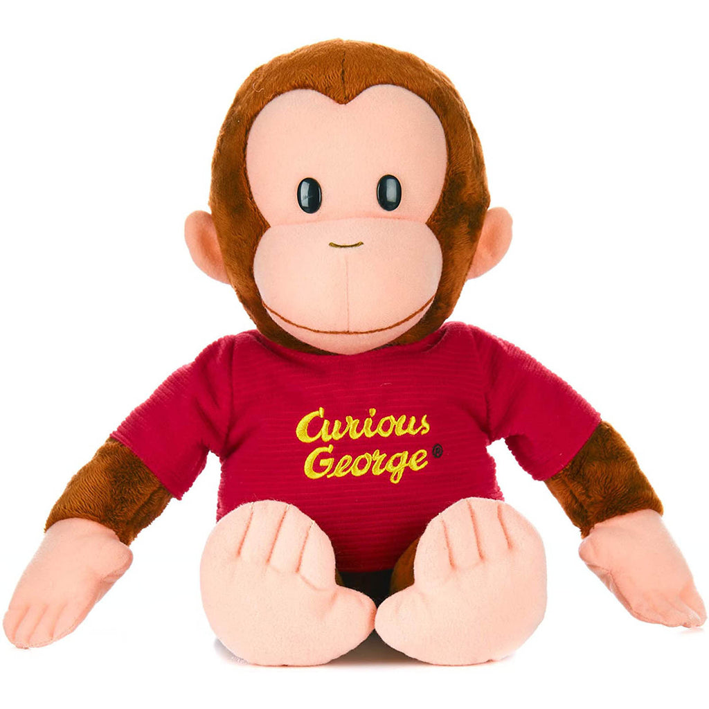 Curious George Red Shirt 16 Inch Plush Figure - Radar Toys