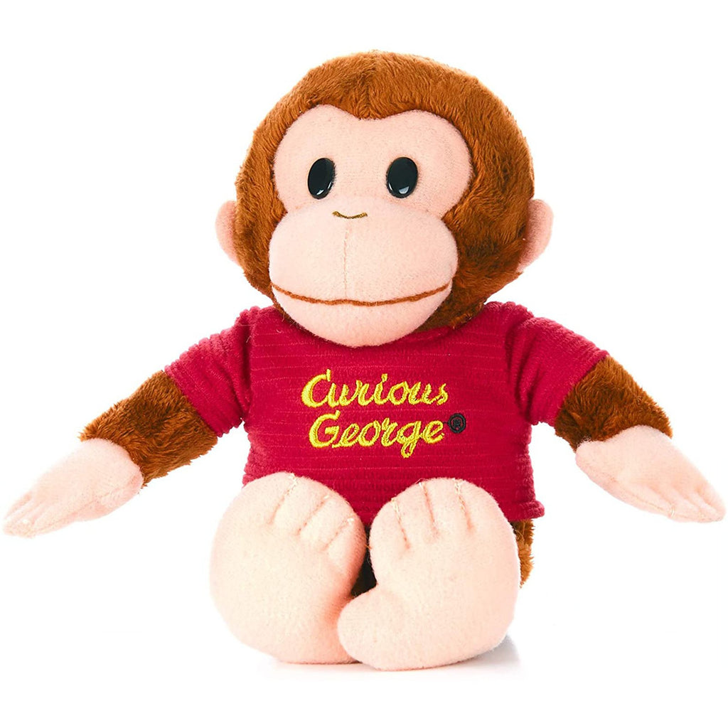 Curious George Red Shirt 8 Inch Plush Figure - Radar Toys