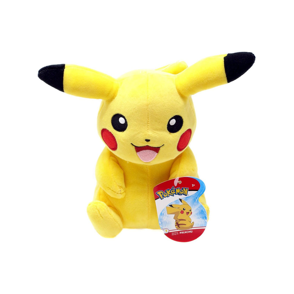 Wicked Cool Toys Pokemon Pikachu 8 Inch Plush Figure - Radar Toys