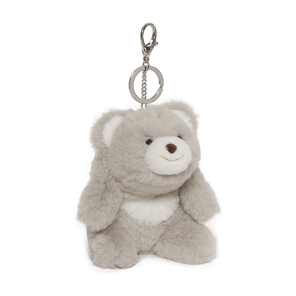 Gund Snuffles Teddy Bear Gray 5 Inch Plush Figure Keychain - Radar Toys