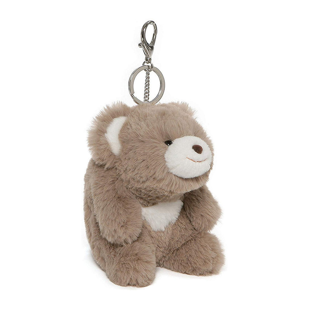 Gund Snuffles Teddy Bear Taupe 5 Inch Plush Figure Keychain - Radar Toys