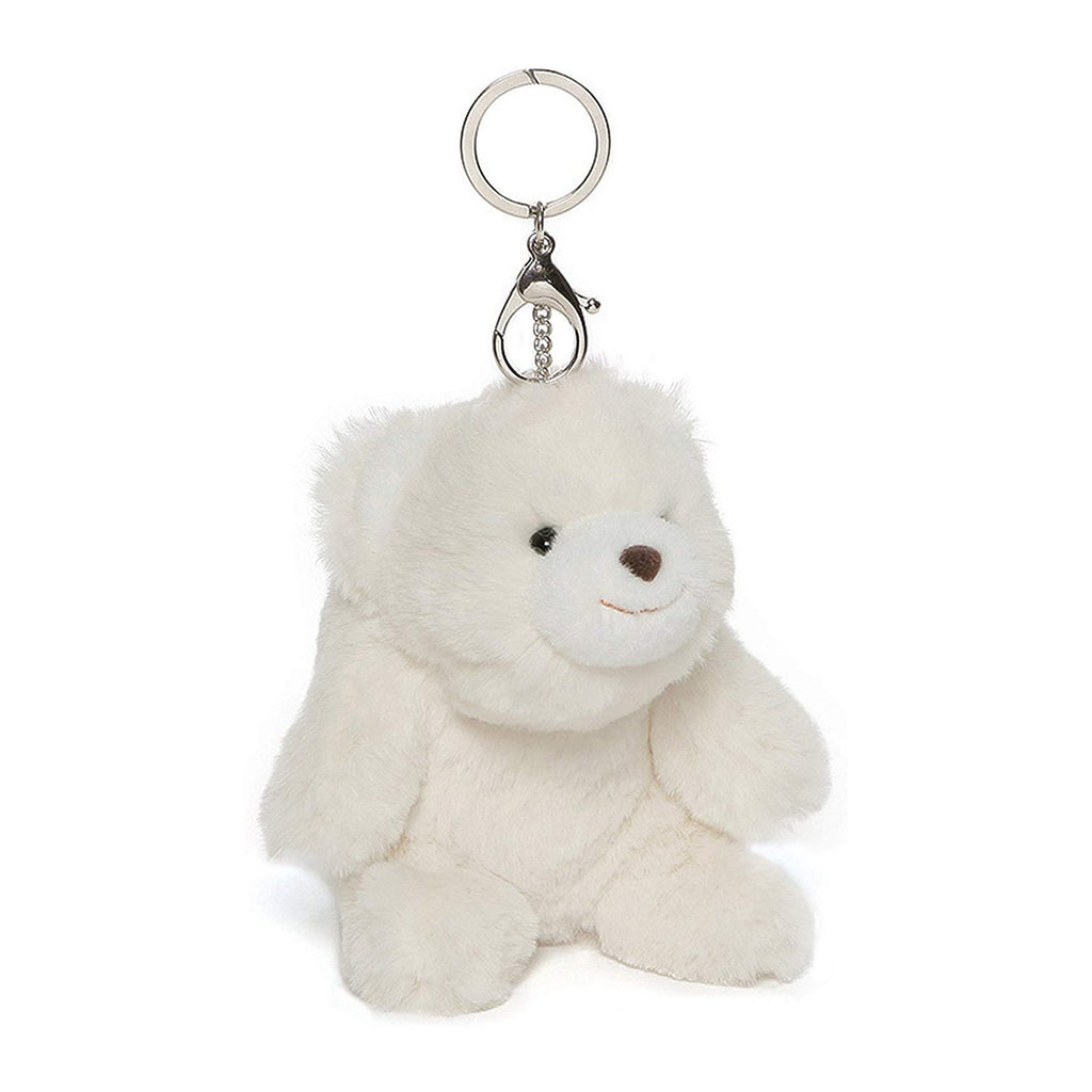 Gund Snuffles Teddy Bear White 5 Inch Plush Figure Keychain - Radar Toys