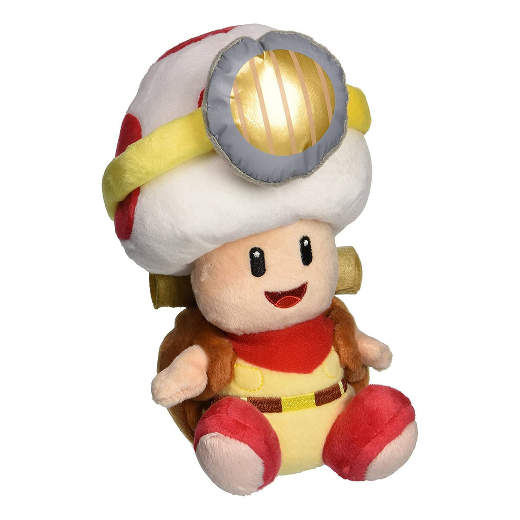 Little Buddy Captain Toad Sitting 7 Inch Plush Figure