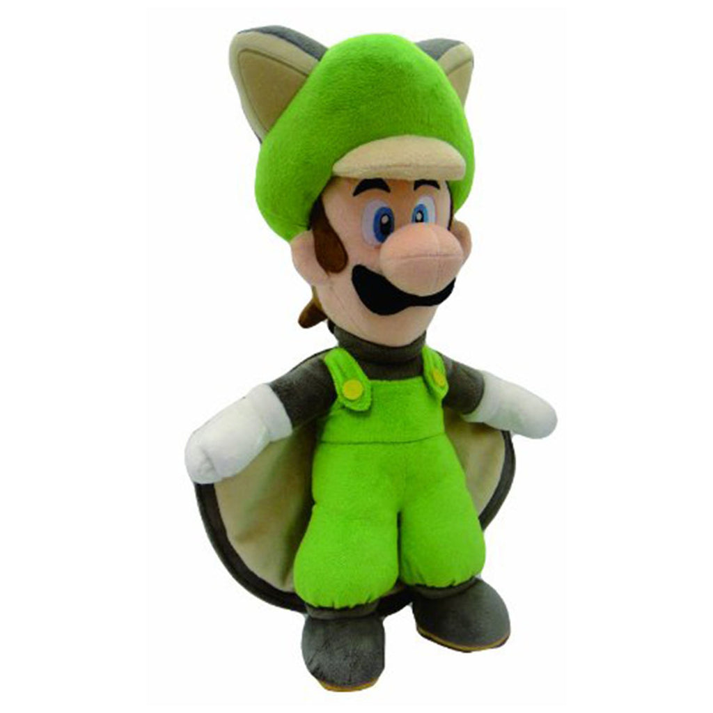 Little Buddy Super Mario Luigi Flying Squirrel 15 Inch Plush - Radar Toys