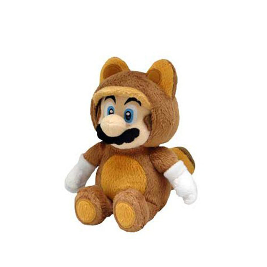 Little Buddy Super Mario Tanooki Mario 9 Inch Plush