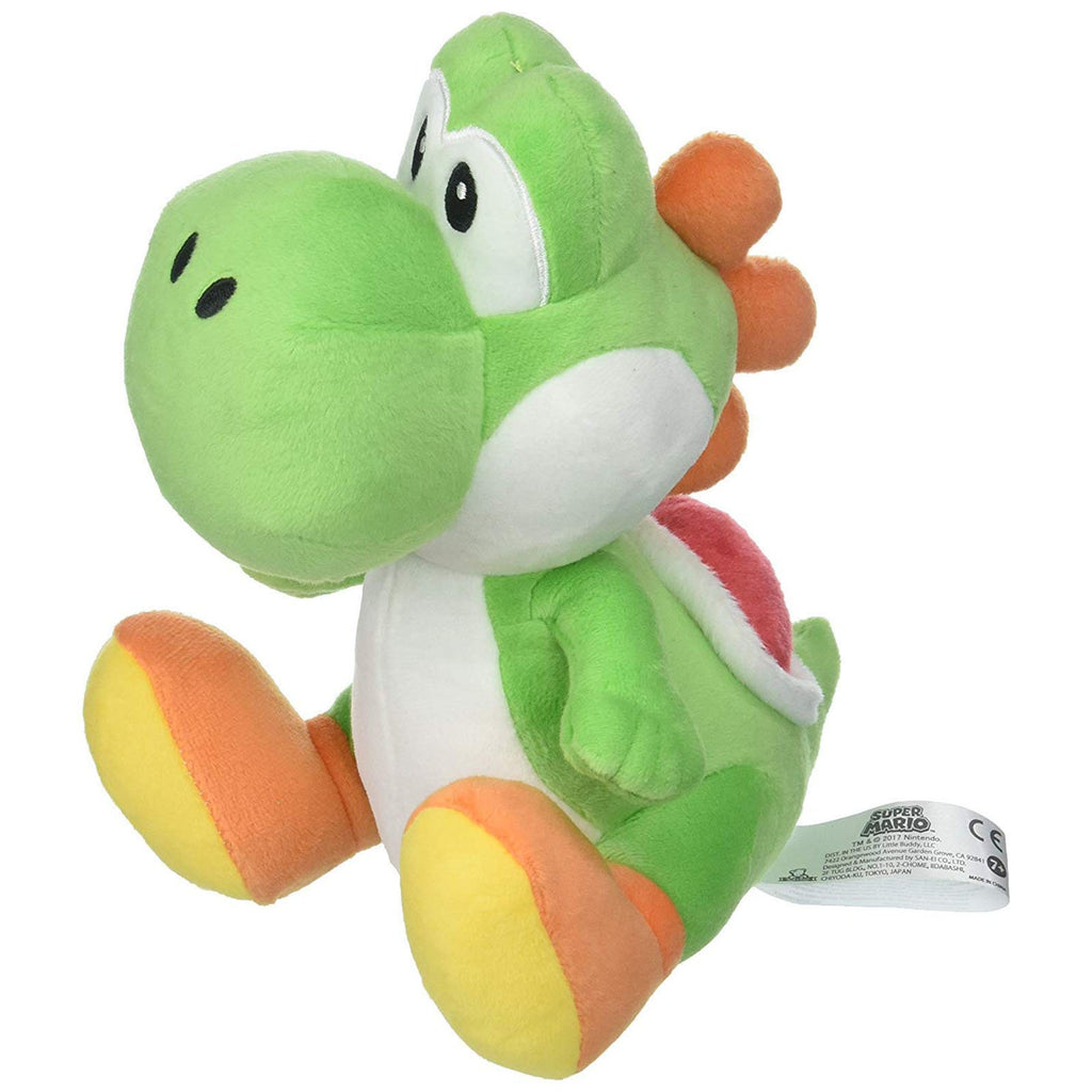 Little Buddy Super Mario Yoshi 8 Inch Plush