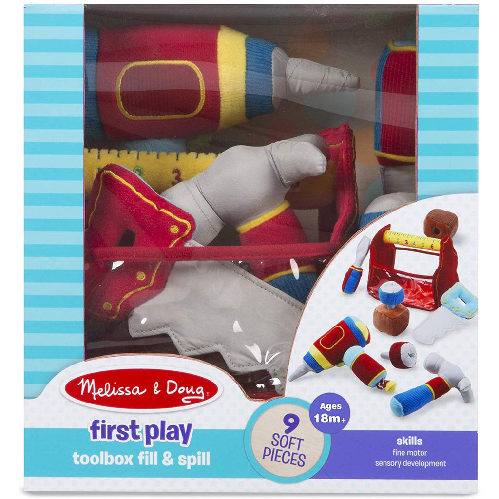 Melissa And Doug First Play Toolbox Fill And Spill Set