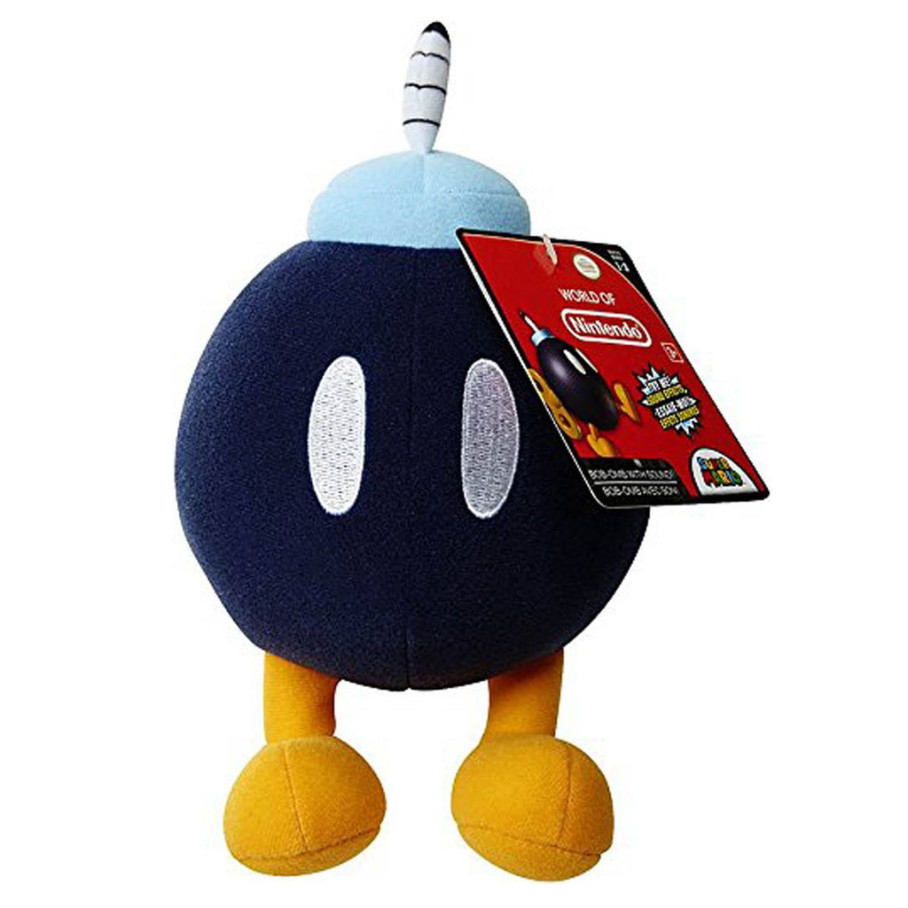 Super Mario World Of Nintendo Bob-Omb With Sound Plush - Radar Toys