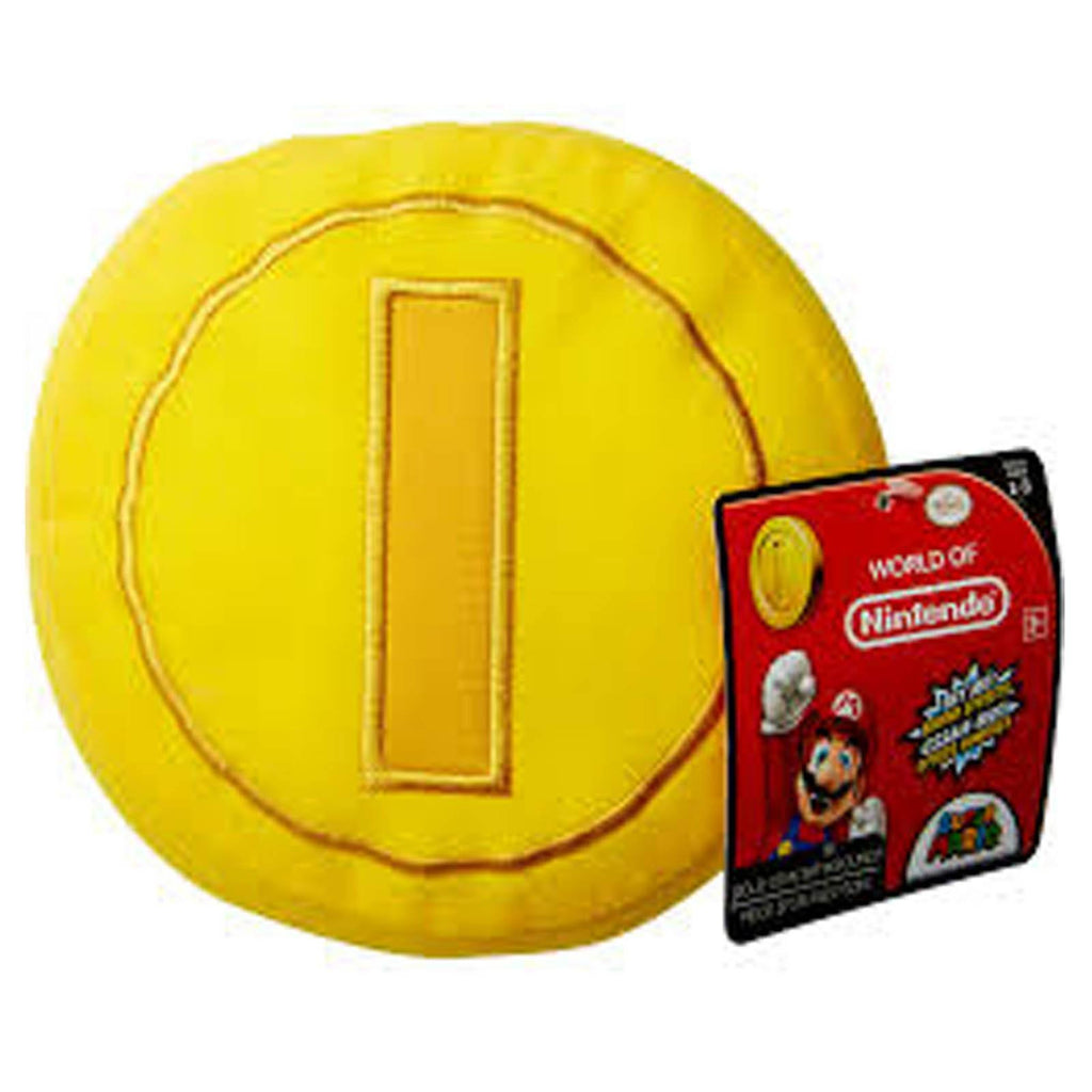 Super Mario World Of Nintendo Coin With Sound Plush - Radar Toys