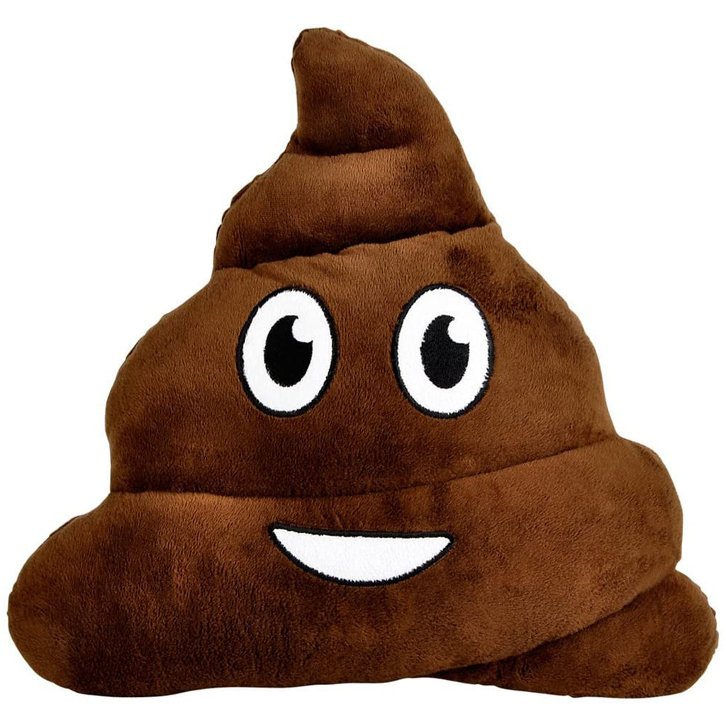 Poop Emoticon Pillow 12 Inch Plush - Radar Toys