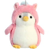 Aurora Pompom Unicorn Penguin 7 Inch Plush Figure - Radar Toys
