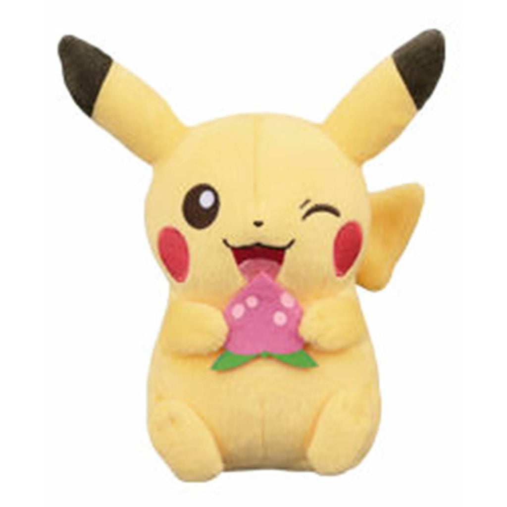 Pokemon Life Picnic Strawberry Pikachu 5 inch Plush Figure