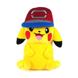 Pokemon Pikachu With Ash Hat 10 Inch Plush Figure - Radar Toys