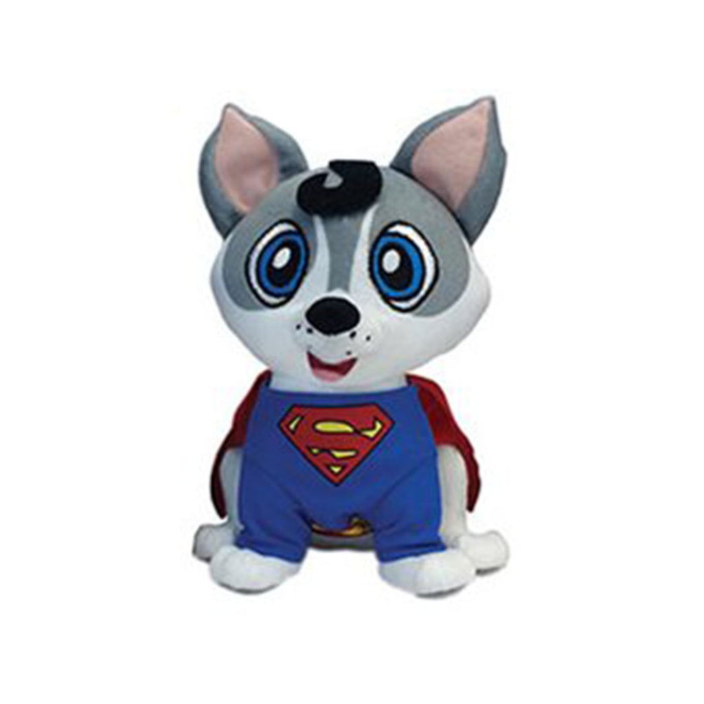 DC Pawzplay Clark Superman The Husky 8 Inch Plush - Radar Toys